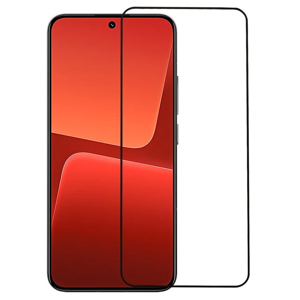 Asus Rog Phone       Pro Full Fit Hærdet Glas Skærmbeskyttelse Sort Kant