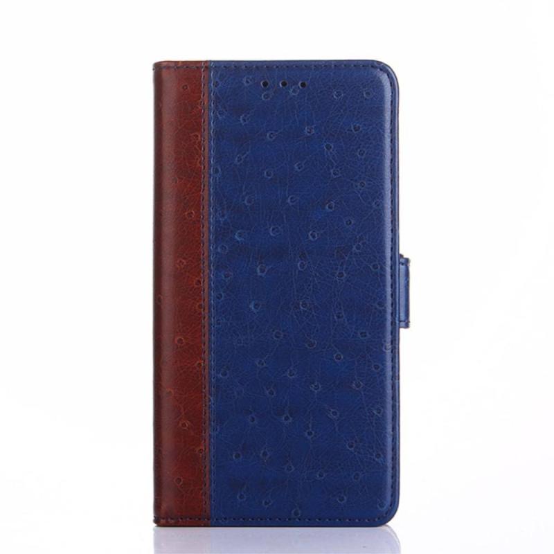 Oneplus Nord N100 5g Læder Cover   Pung   Strudse Design Blå