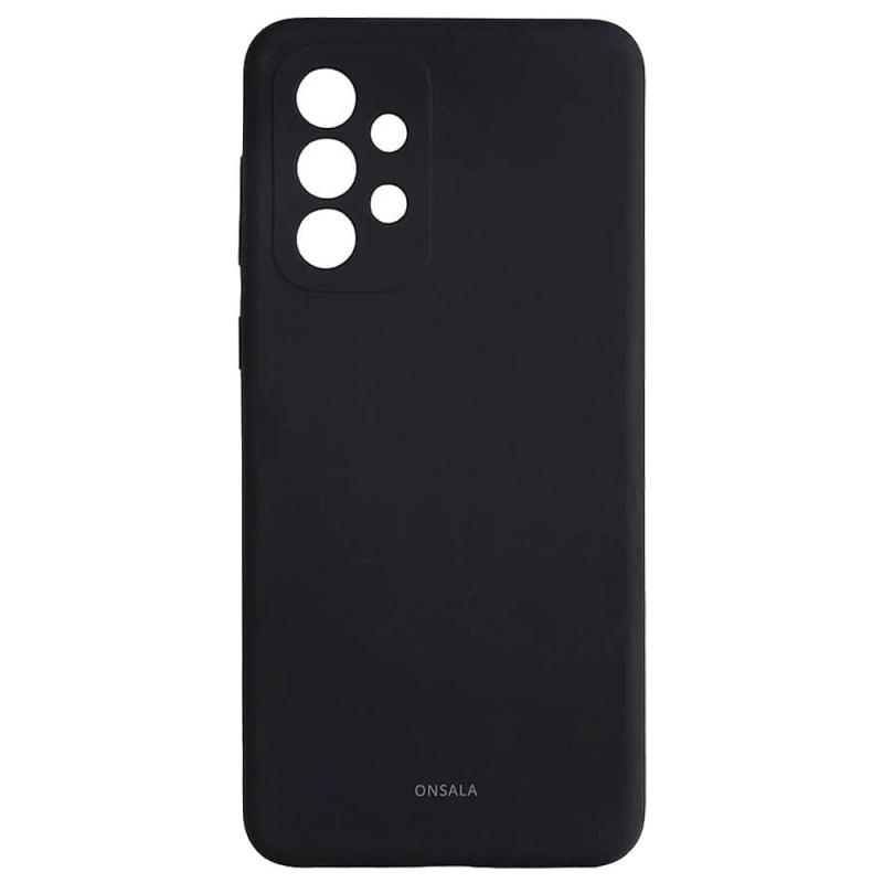 Samsung Galaxy A33  5g  Gear Onsala Collection Liquid Silikone Bagside Cover Black