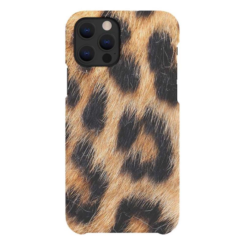 Agood Company Iphone 12 Pro Max 100  Plantebaseret Cover Leopard