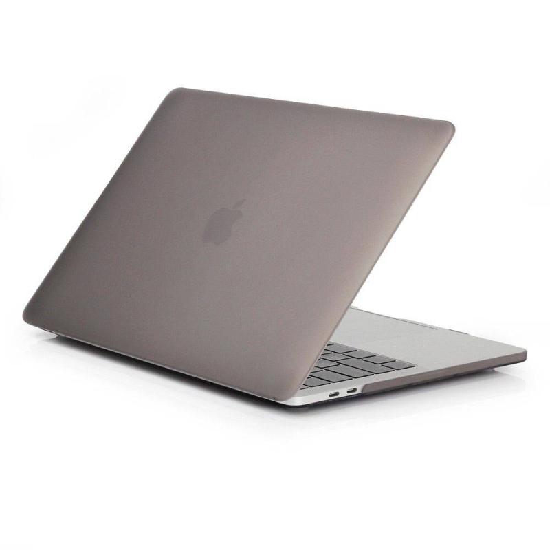Macbook Air 13  2020 2019 2018  Mat Hard Cover Front Bagcover Grå