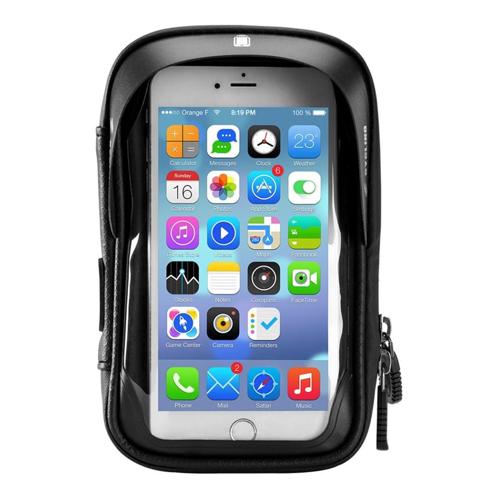 -b17-  Universal 360 Graders Mobilholder Til Cykel  Maks Mobil Str  150   90    Sort