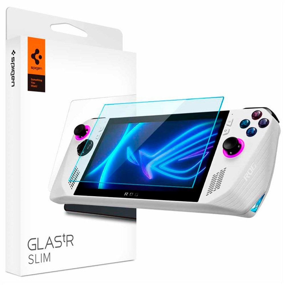 Asus Rog Ally Spigen Glas   Slim Skærmbeskyttelse Gennemsigtig