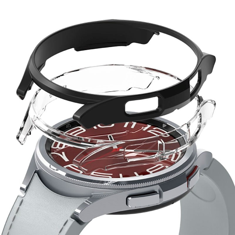 Ringke Samsung Galaxy Watch   Classic  43mm  Slim Cover  -pak Gennemsigtig   Sort