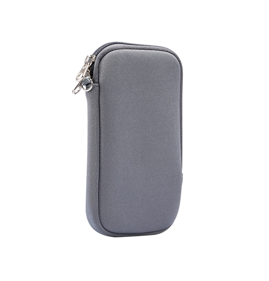 Huawei Mate 30 Pro Simple Nylon Sleeve Etui    Lynlås Grå