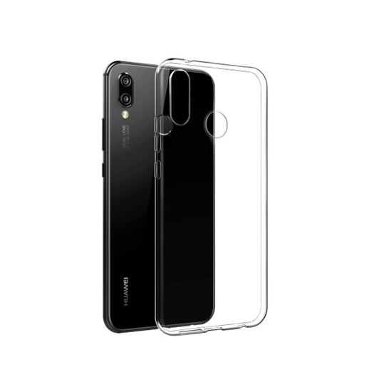 Huawei P20 Lite Gennemsigtigt Silikone Cover - Ultra-Slankt