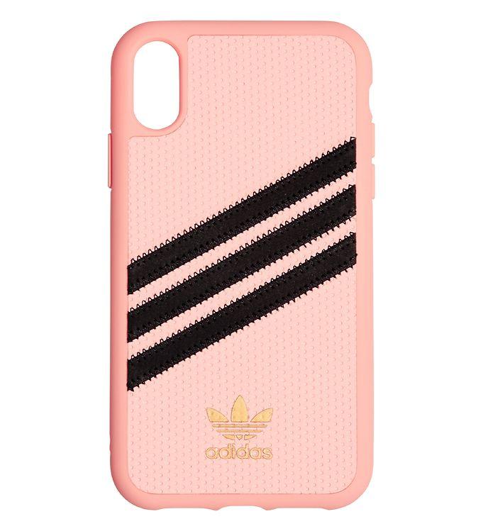Adidas Originals Cover  -stripes Iphone   Max Clear Pink