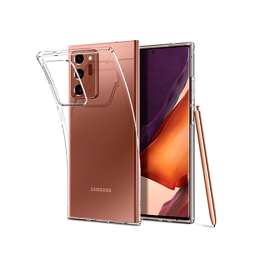 Samsung Galaxy Note 20 Ultra – Gennemsigtigt Silikone Cover