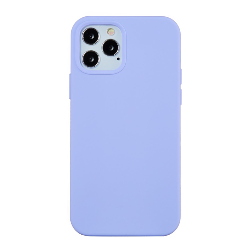 Iphone 12 Mini Azmaro Tyndt Silikone Cover Lys Lilla