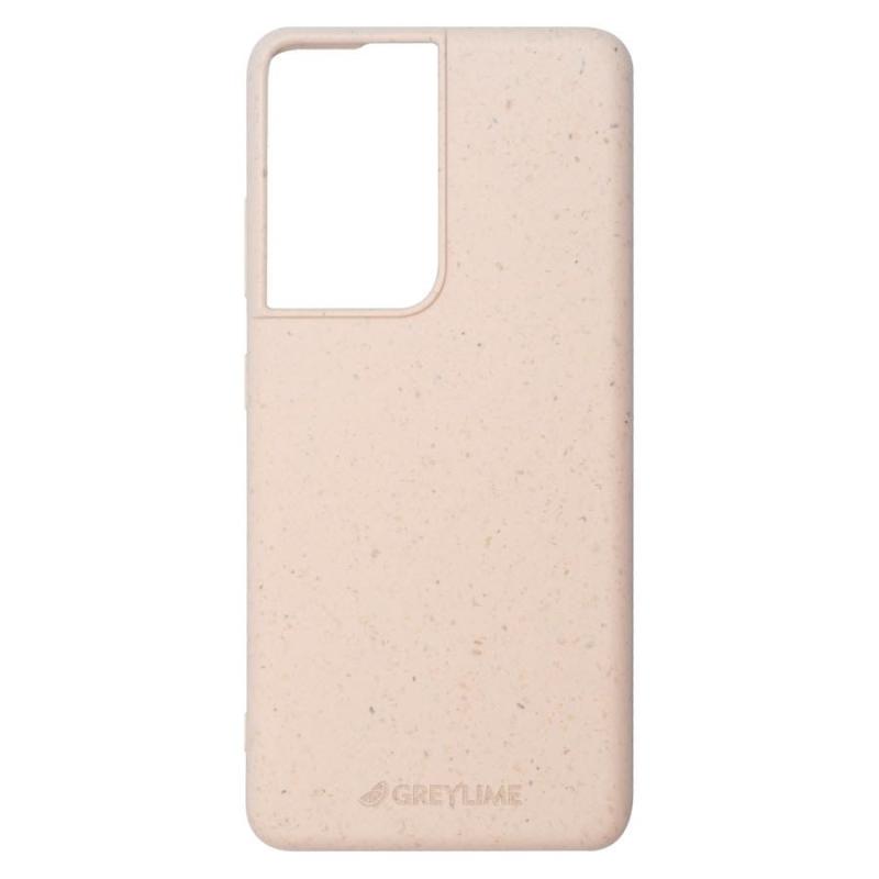 Greylime Samsung Galaxy S21 Ultra Miljøvenligt Cover Fersken