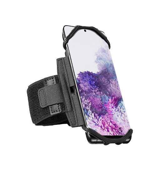 Huawei Mate 30 Pro Fit4run Trade  Sports   Løbearmbånd Sort