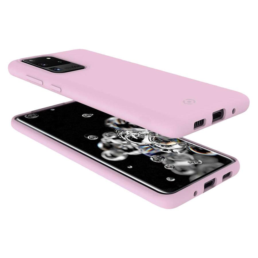 Celly Feeling Samsung Galaxy S20  Silikone Cover  Lyserød