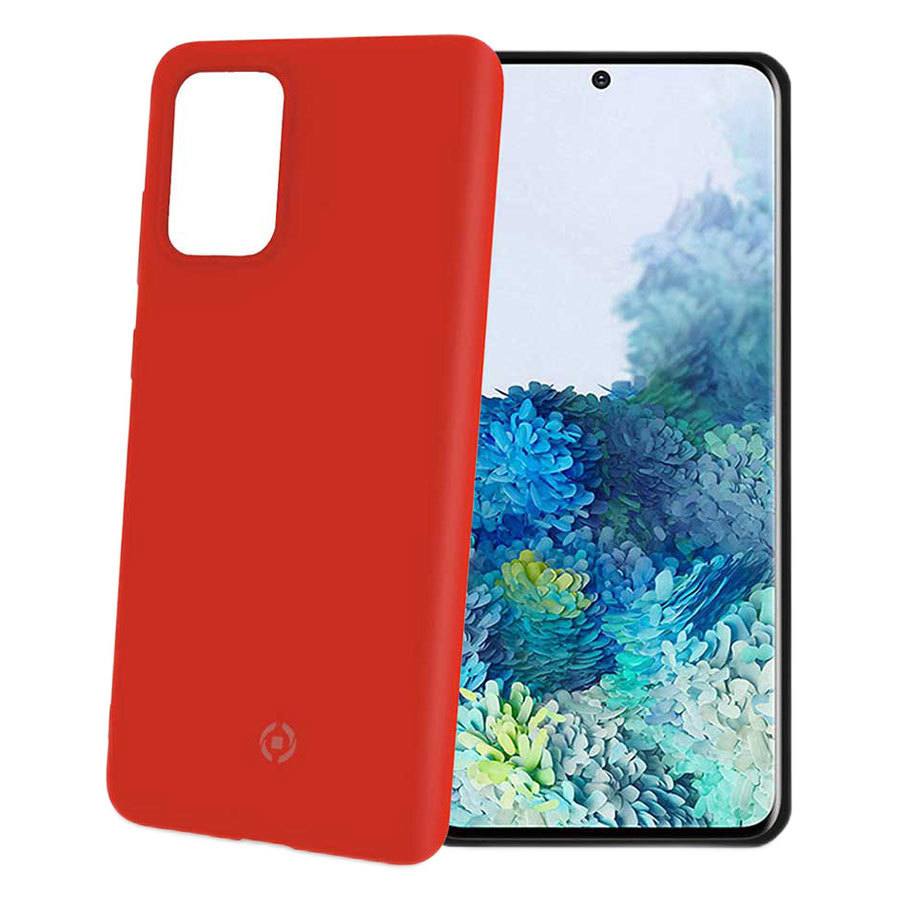 Celly Feeling Samsung Galaxy S20  Silikone Cover  Rød