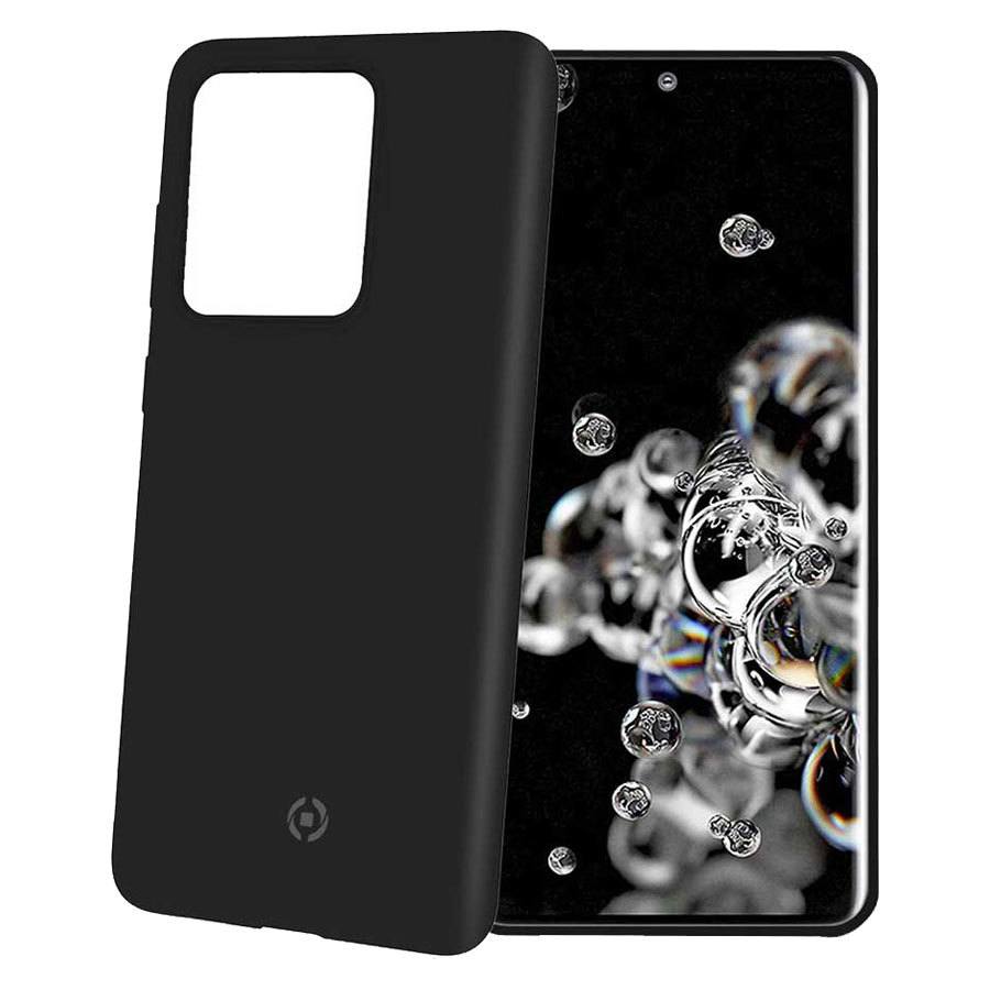 Celly Feeling Samsung Galaxy S20 Ultra Silikone Cover  Sort