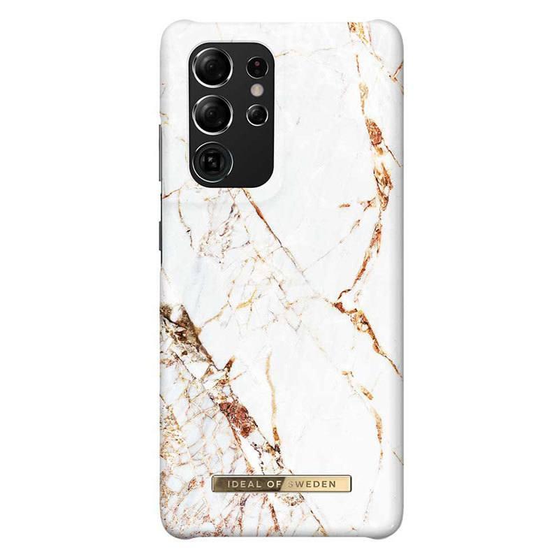 Ideal   Sweden Samsung Galaxy S21 Ultra Fashion Cover  Carrara Gold
