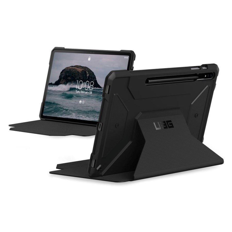 Samsung Galaxy Tab S8   S7 Uag Metropolis Cover Sort