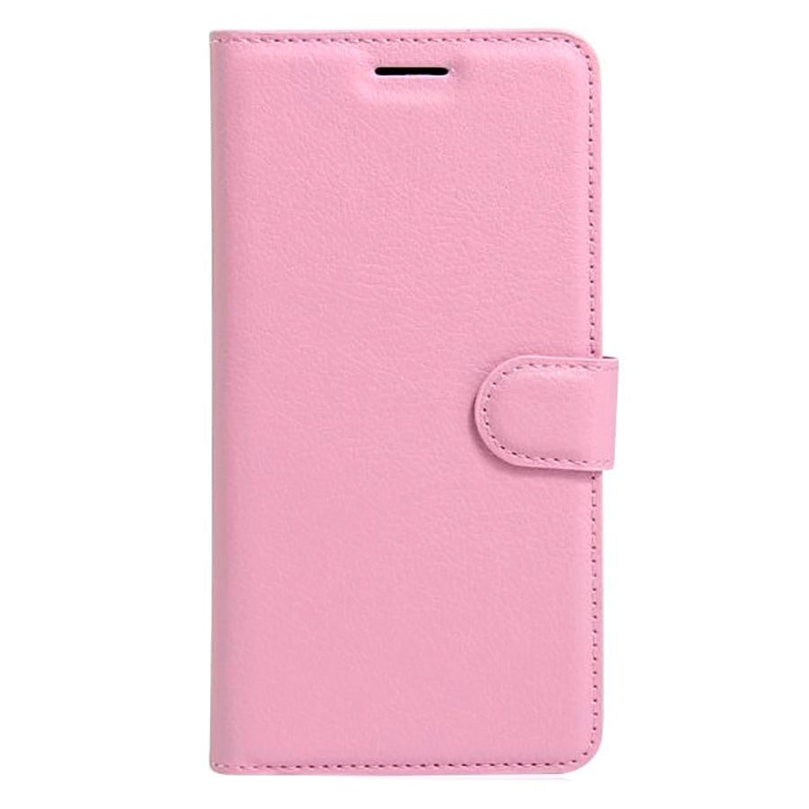 Apple Iphone    2022 2020     Litchi Flipcover    Kortholder Pink