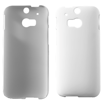 Htc One M8 Incover Plastik Cover Hvid