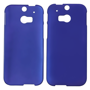 Htc One M8 Plastik Cover Mørk Blå