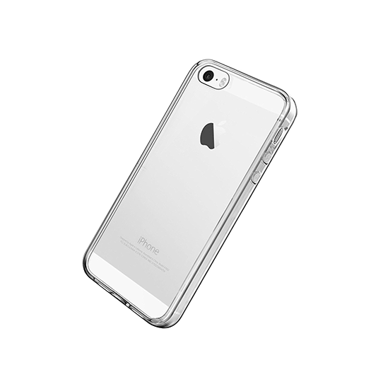 Iphone   5s   Premium     Silikone Cover Gennemsigtig