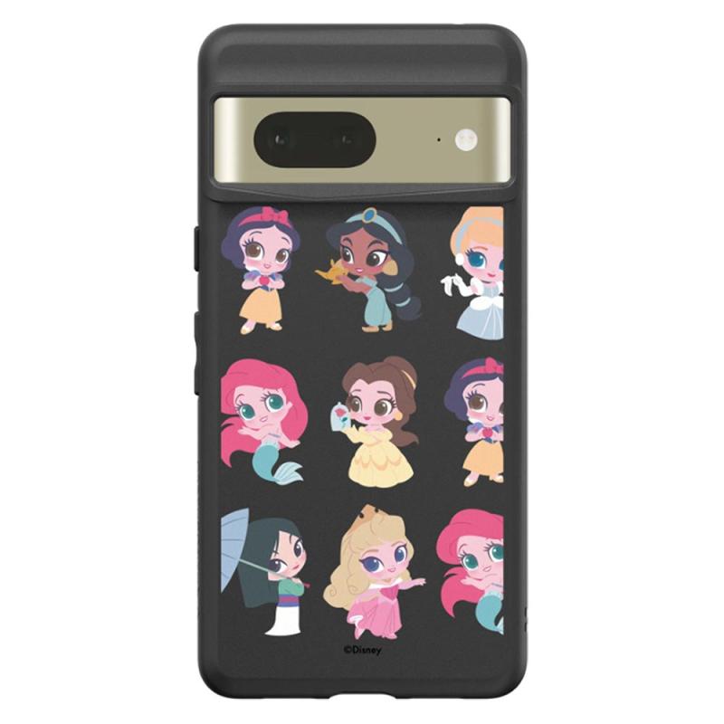 Google Pixel   Rhinoshield Solidsuit Håndværker Cover    Disney Princess Chibi Style