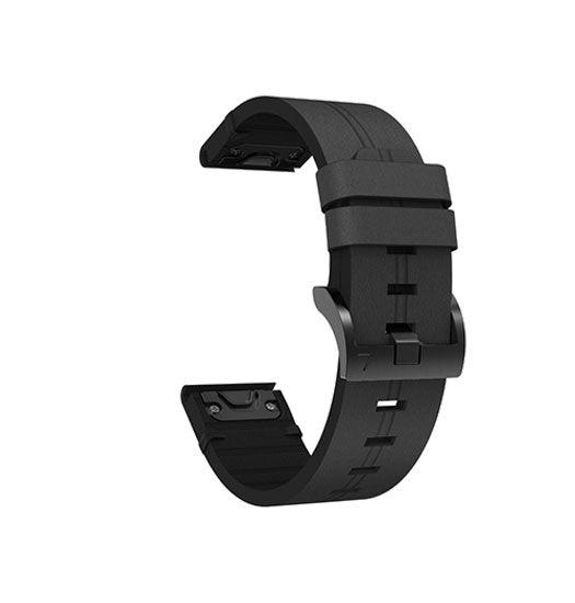 Garmin 20mm   Empiri Trade  Stocky Læder Rem Sort