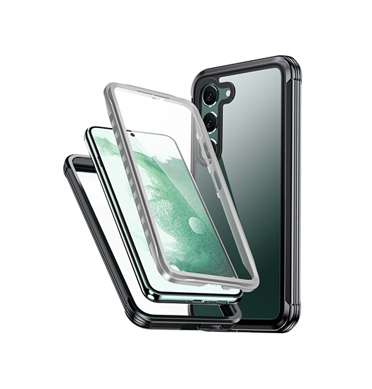 Samsung Galaxy S23  Toughcase Hybrid-  Håndværker Cover Sort