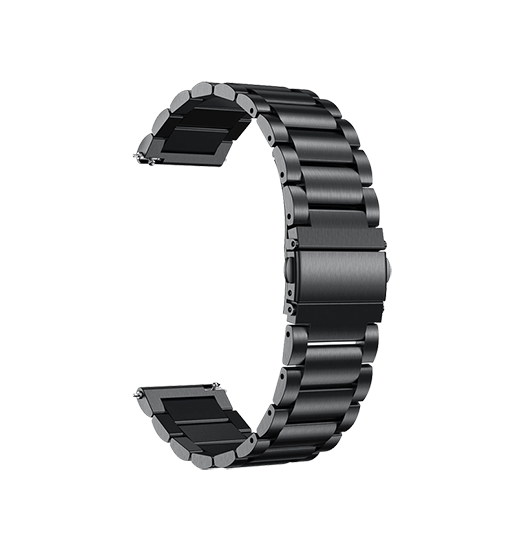 Samsung Galaxy Watch    40 44mm    Empiri Trade  Premium 316l Stål Rem Sort