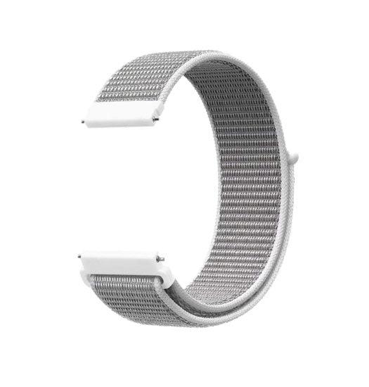 Samsung Galaxy Watch     Empiri Trade  Nylon Velcro Rem Sølv