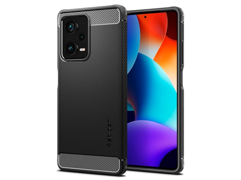 Spigen Rugged Armor  Cover  Xiaomi  Redmi Note 12 Pro  16        67  Sort