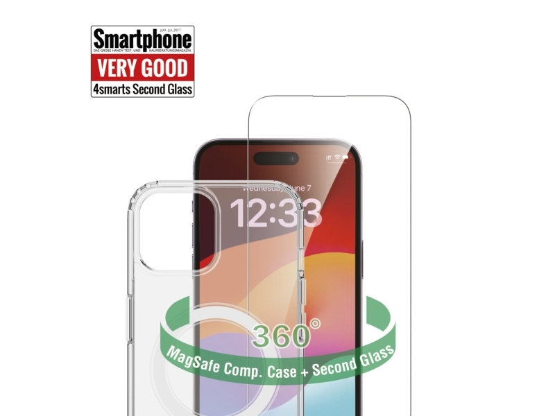4smarts Premium Bagsidecover Til Mobiltelefon For Apple Iphone 15