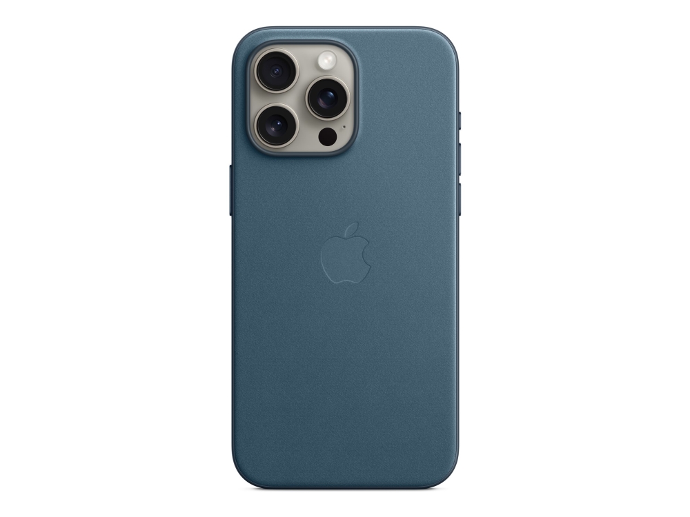 Apple Bagsidecover Til Mobiltelefon Magsafe-kompatibilitet Finewoven Havblå For Iphone 15 Pro Max