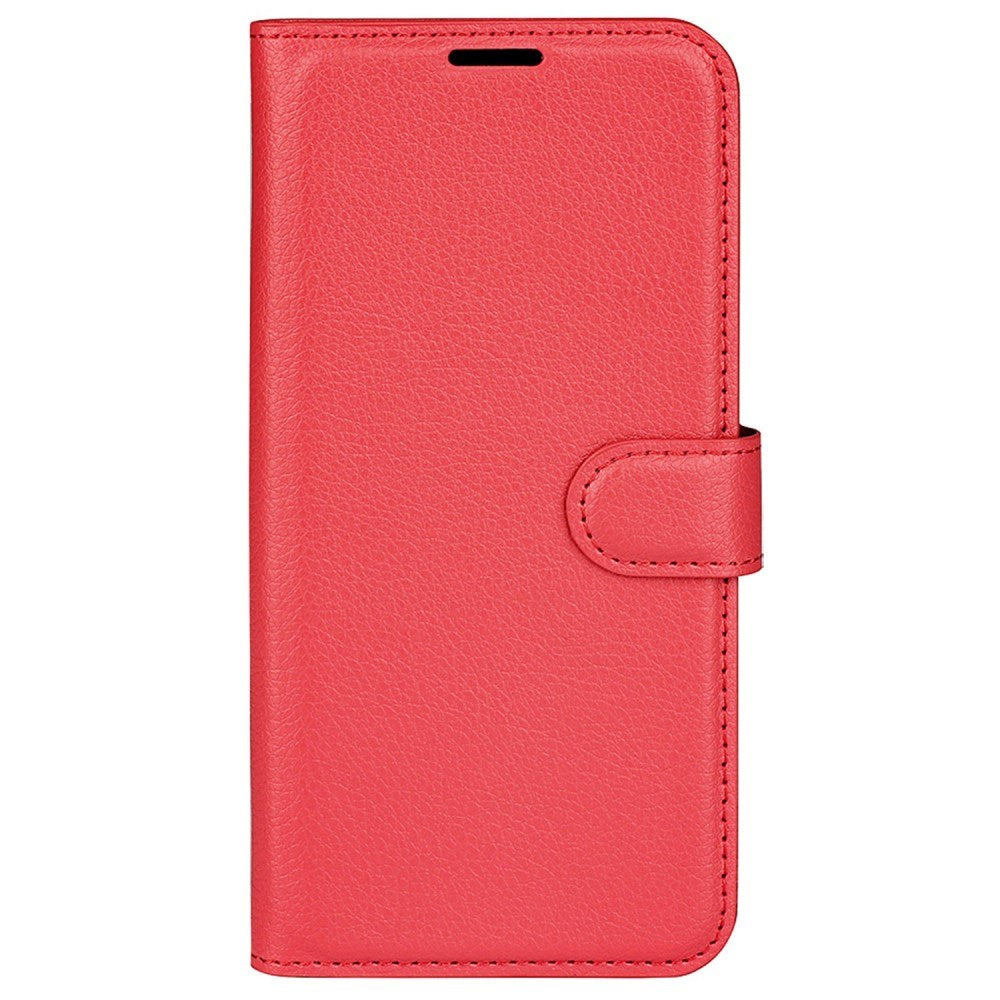 Eiderwood Oneplus Nord 2t  5g  Kunstlæder Flip Cover    Kortholder   Ståfunktion Rød