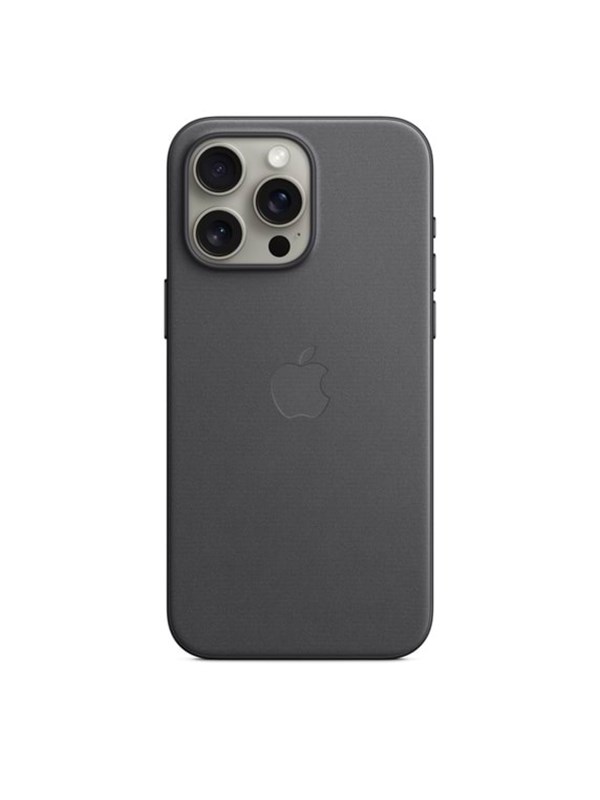 Apple Iphone 15 Pro Max Finewoven Case With Magsafe Black