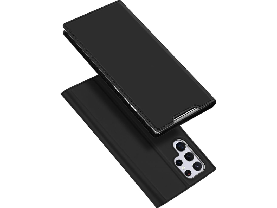 Dux Ducis Dux Ducis Skin Pro Hylsteretui Med Flip Cover Samsung Galaxy S22 Ultra Sort