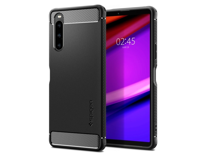 Spigen Rugged Armor  Cover  Sony  Sony Xperia 10    15           Sort