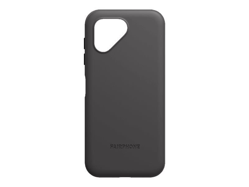Fairphone Bagsidecover Til Mobiltelefon Termoplastisk Polyuretan  Tpu  Mat Sort For Fairphone