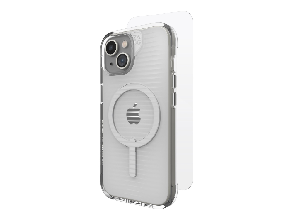 Zagg Luxe Snap Beskyttende Kasse Bagsidecover Til Mobiltelefon Magsafe-kompatibilitet Klar For Apple Iphone 15