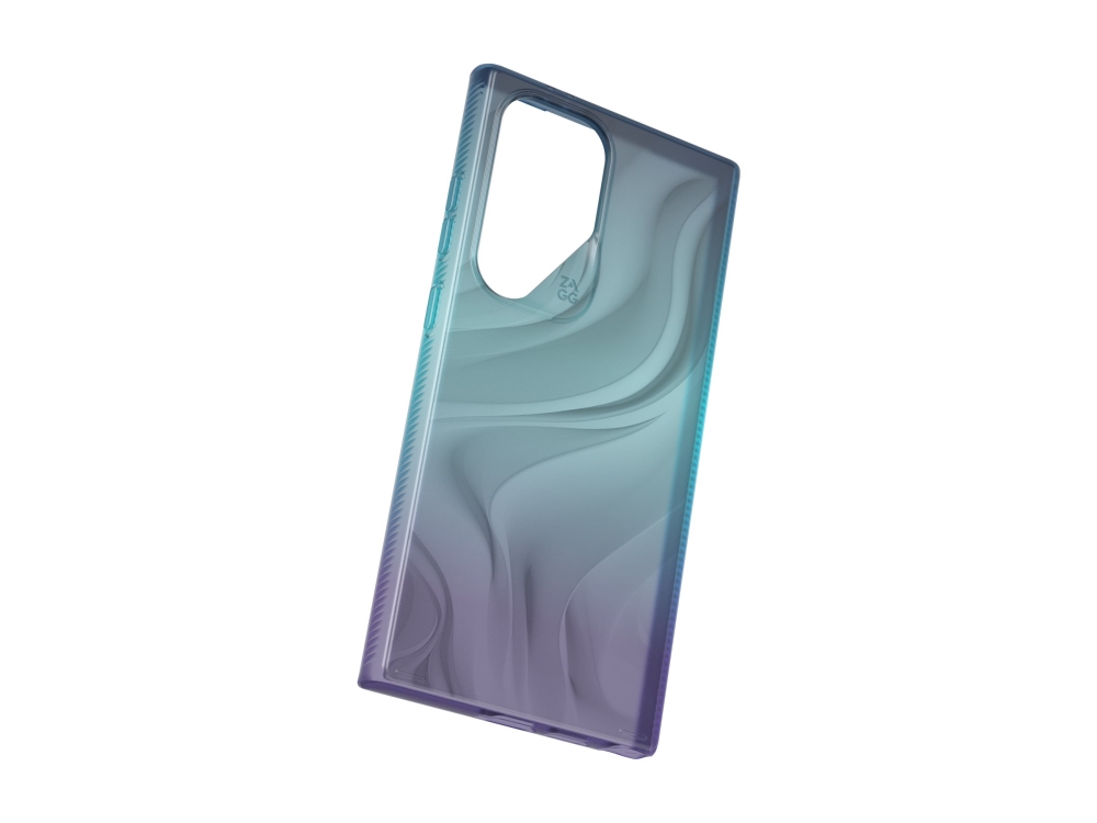Zagg Milan Bagsidecover Til Mobiltelefon Med Startbaneinspireret Design Grafen Dyb Aurora For Samsung Galaxy S24 Ultra
