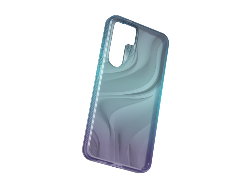 Zagg Milan Bagsidecover Til Mobiltelefon Med Startbaneinspireret Design Grafen Dyb Aurora For Samsung Galaxy S24