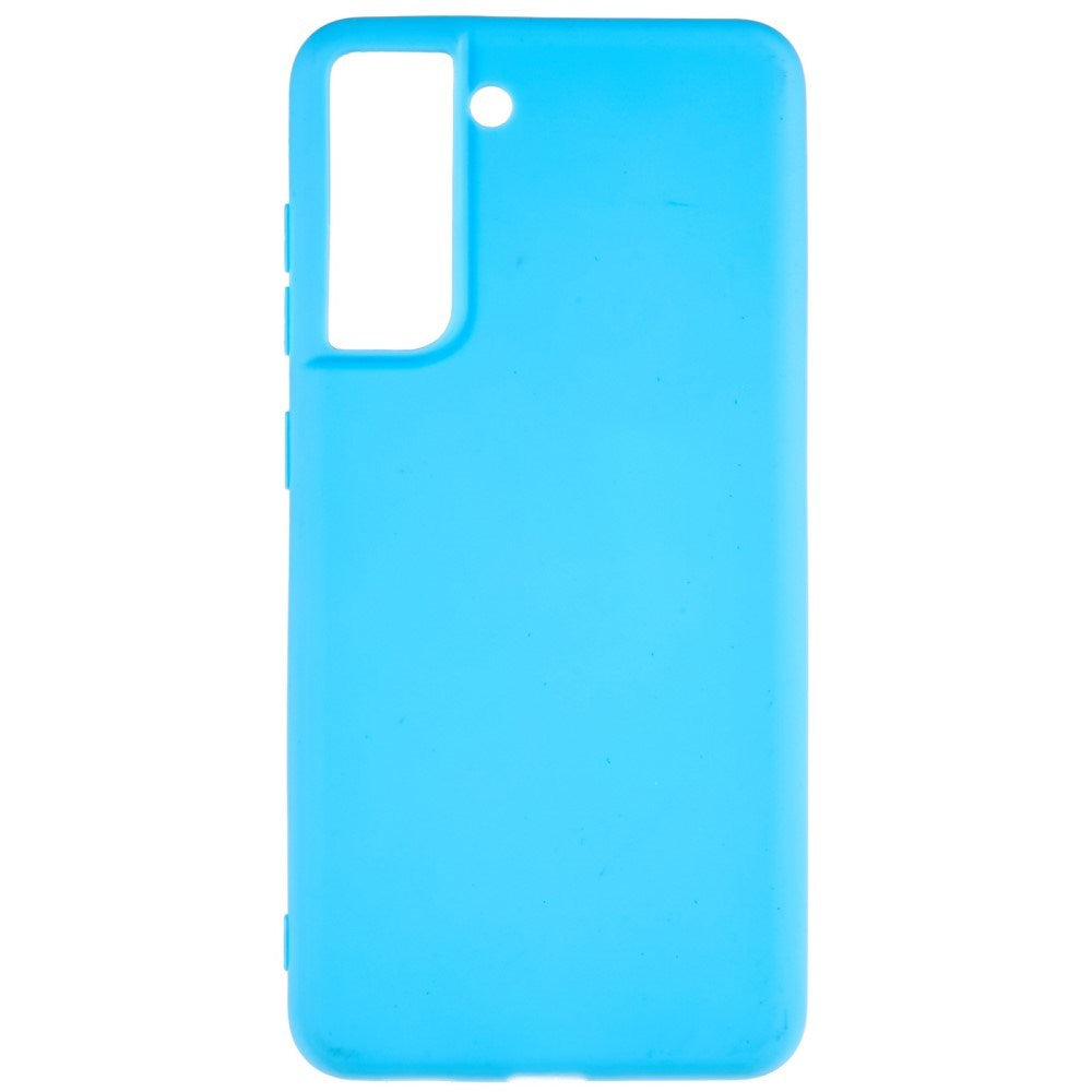 Eiderwood Samsung Galaxy S21   Fleksibelt Plastik Bagside Cover Blå