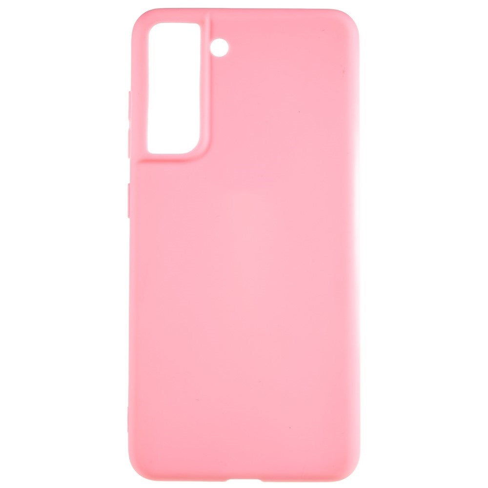 Eiderwood Samsung Galaxy S21   Fleksibelt Plastik Bagside Cover Lyserød