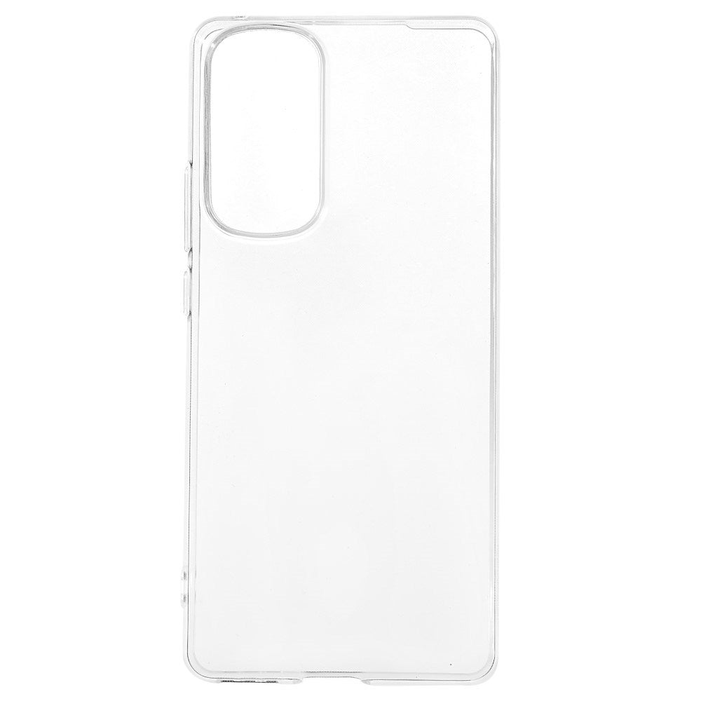 Eiderwood Motorola Edge 30 Fleksibelt Plastik Bagside Cover Gennemsigtig
