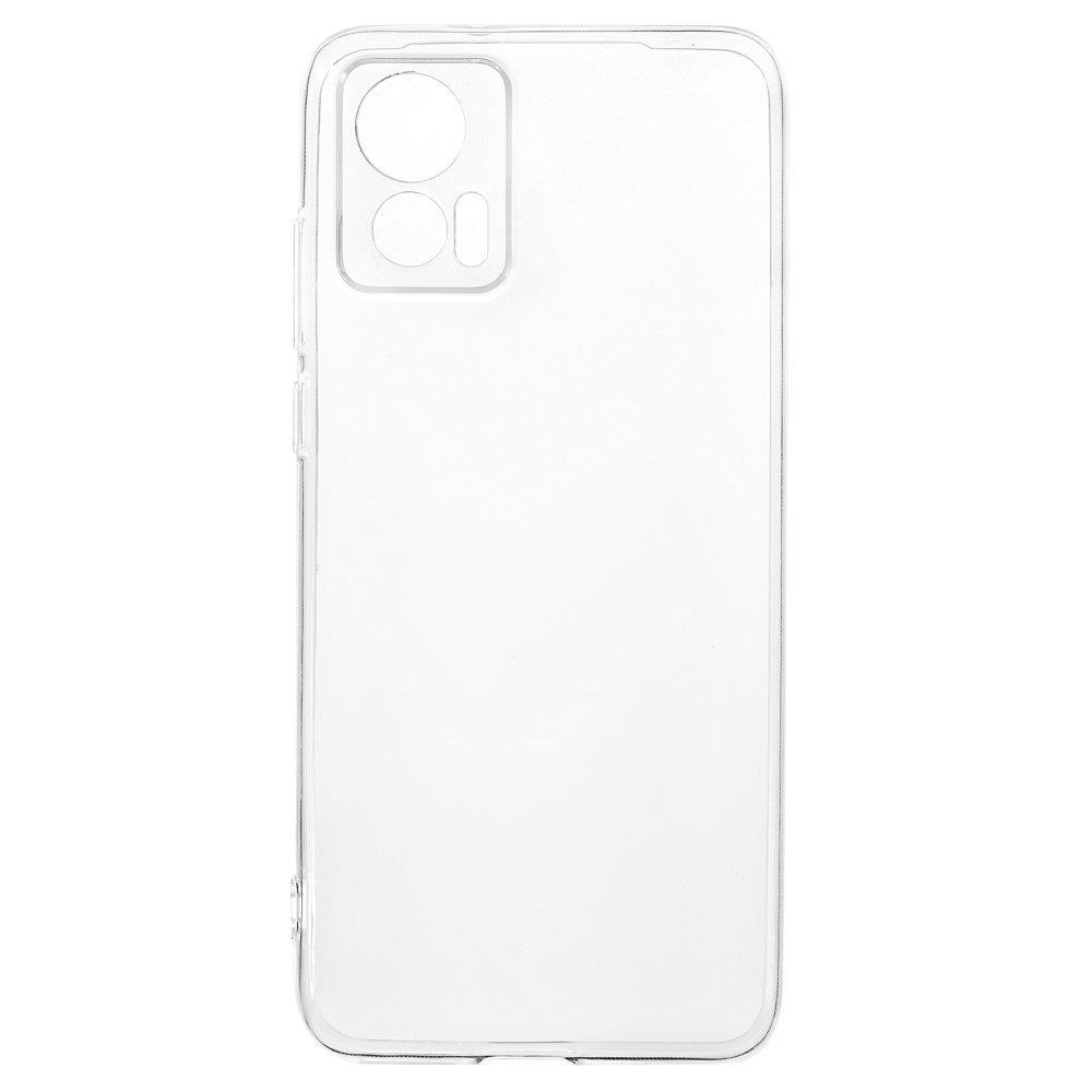 Eiderwood Motorola Edge 30 Neo Fleksibelt Plastik Bagside Cover Gennemsigtig