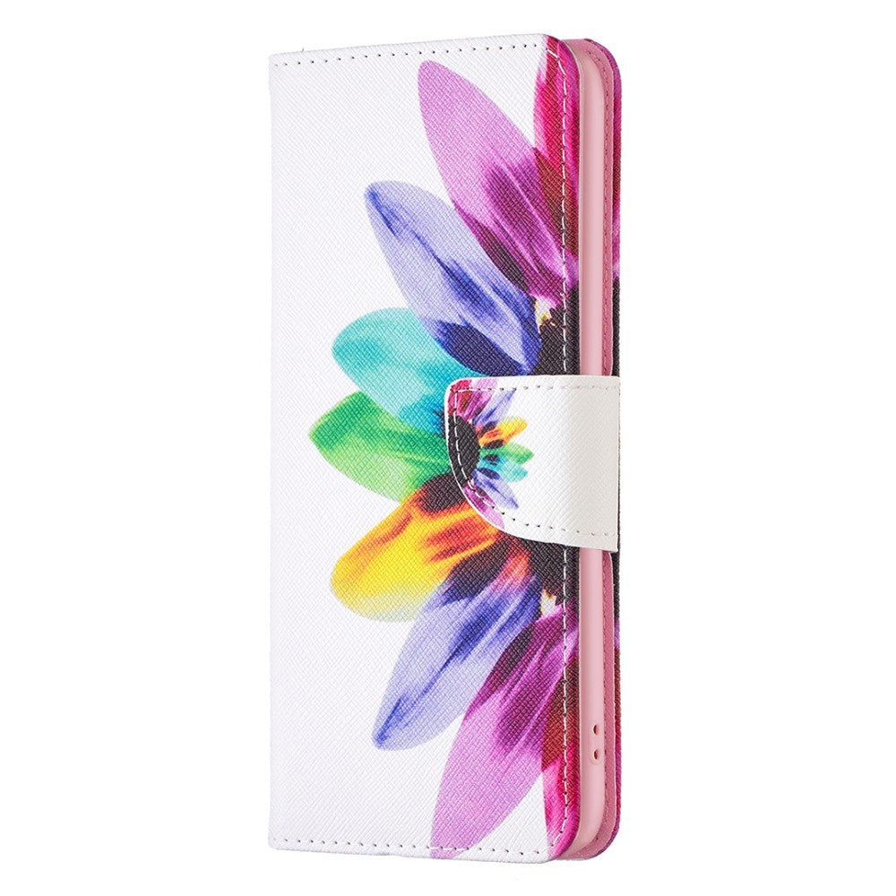 Eiderwood Motorola Edge 40 Neo Kunstlæder Flip Cover    Pung   Print Solsikke