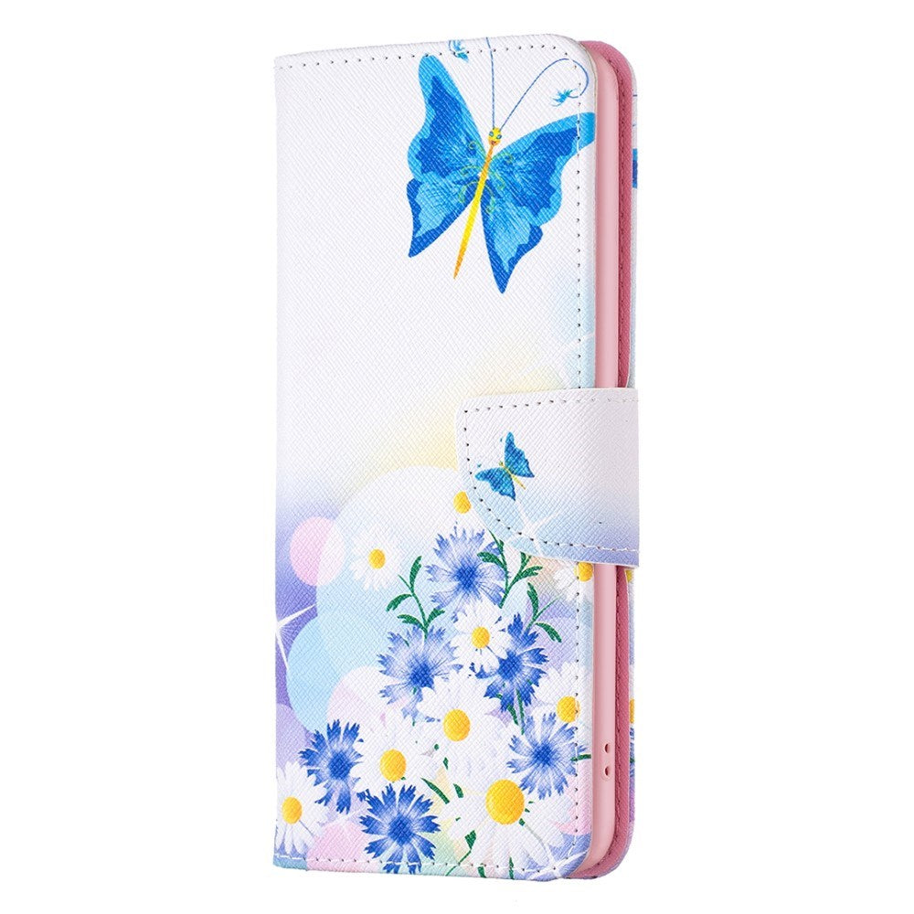 Eiderwood Motorola Edge 40 Neo Kunstlæder Flip Cover    Pung   Print Sommerfugl   Blomster