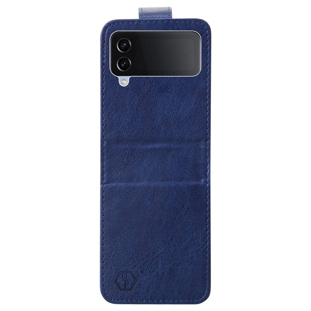 Eiderwood Samsung Galaxy   Flip4  5g  Kunstlæder Mobil Cover Blå