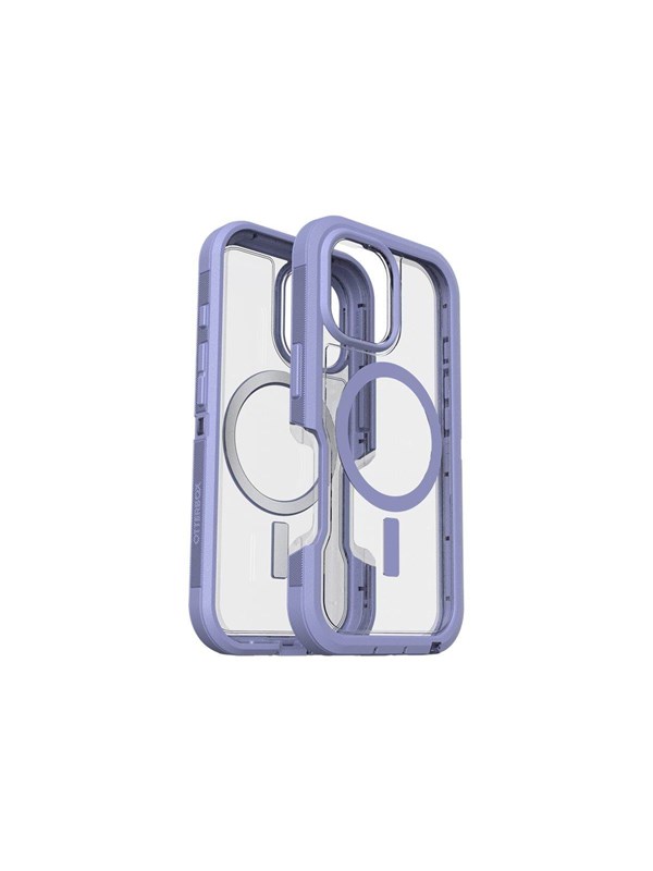 Otterbox Defender   Clear Apple Iphone 16 Lavender Haze Clear Purple