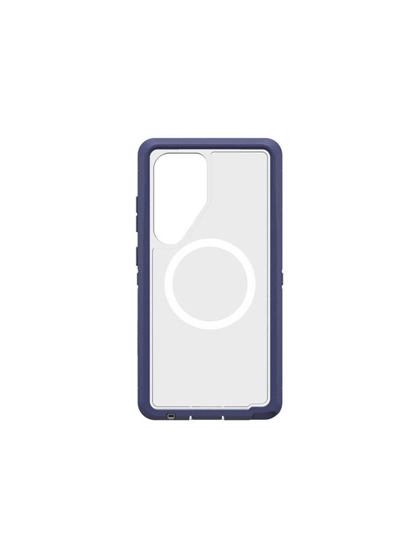 Otterbox Defender   Clear Magnets Samsung Galaxy S25 Ultra Violet Thunder Clear Purple