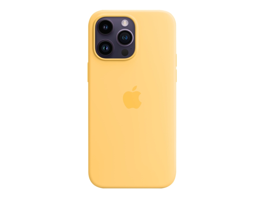 Apple Bagsidecover Til Mobiltelefon Med Magsafe Silicone Solglød For Iphone 14 Pro Max